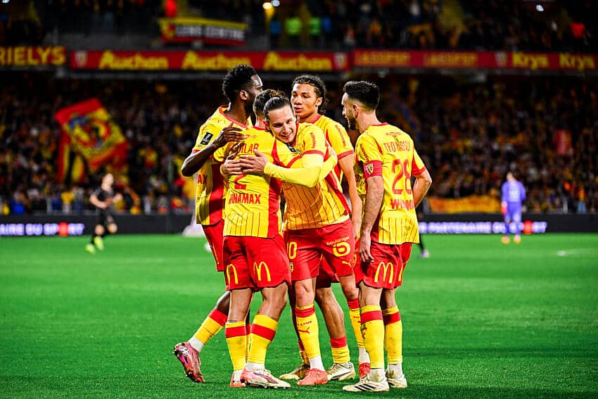 Le RC Lens en joie