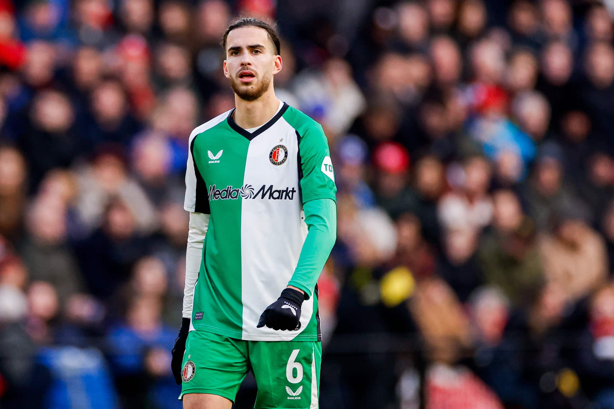 Ramiz Zerrouki, le milieu défensif du Feyenoord.