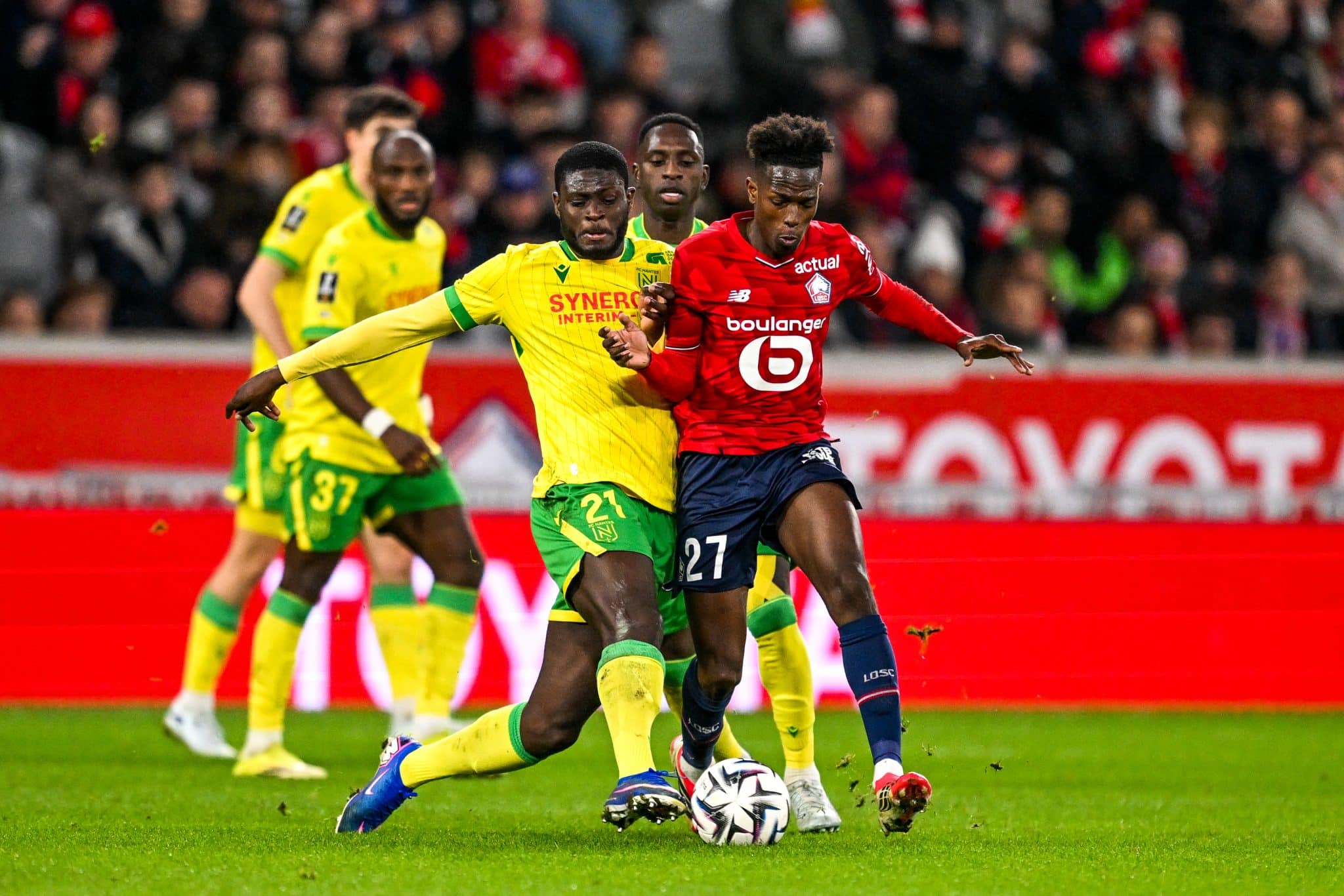 LOSC - FC Nantes (1-0) : les notes des Canaris, qui s'effondrent dans ...