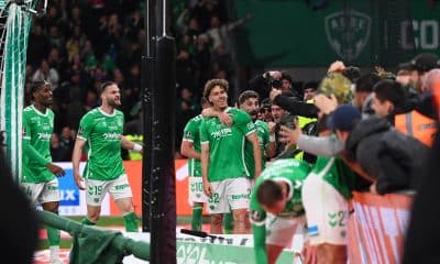 Lucas Stassin, l'attaquant de l'ASSE.