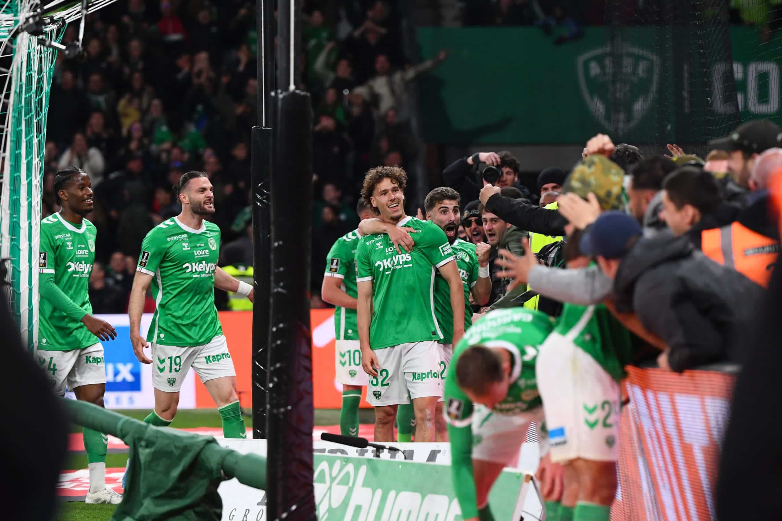 Lucas Stassin, l'attaquant de l'ASSE.