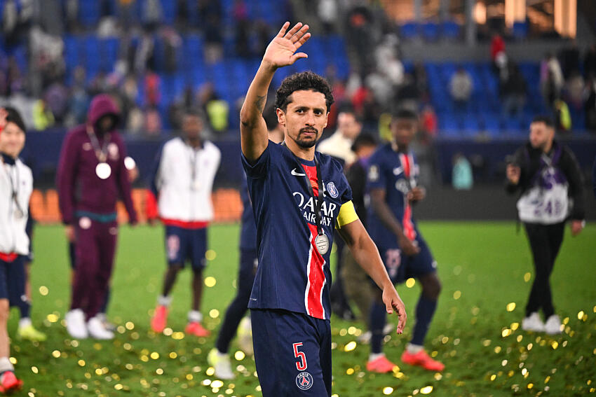 Marquinhos pourrait quitter le PSG cet été.