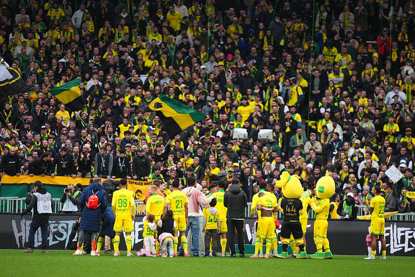 Nantes a battu Lens à la Beaujoire.