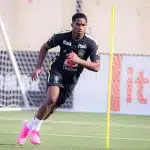 OL : Endrick se prend une balle perdue depuis Madrid