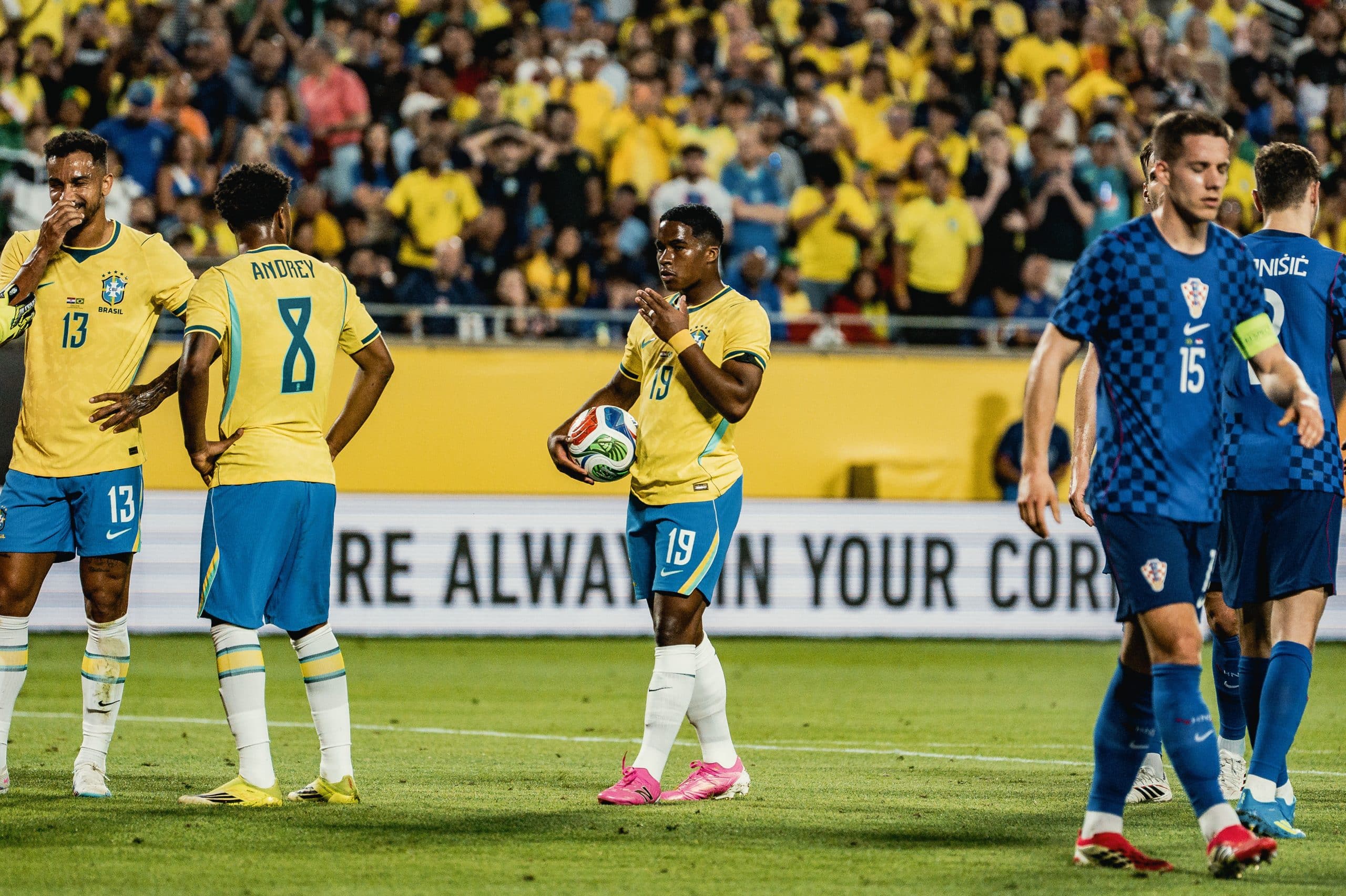 Endrick voulait tirer le pénalty qu'il avait obtenu contre la Croatie, mais...