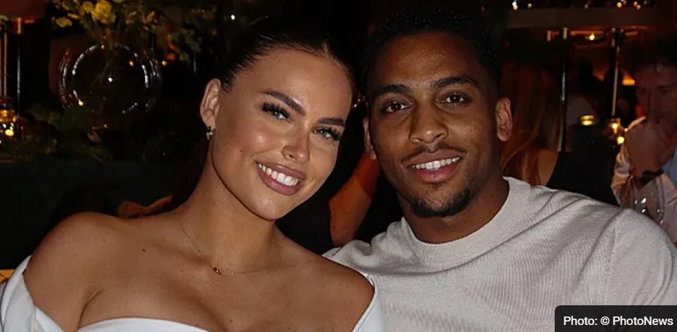 Quinten Timber, recrue de l'OM, avec sa petite amie, Deva Strijers.