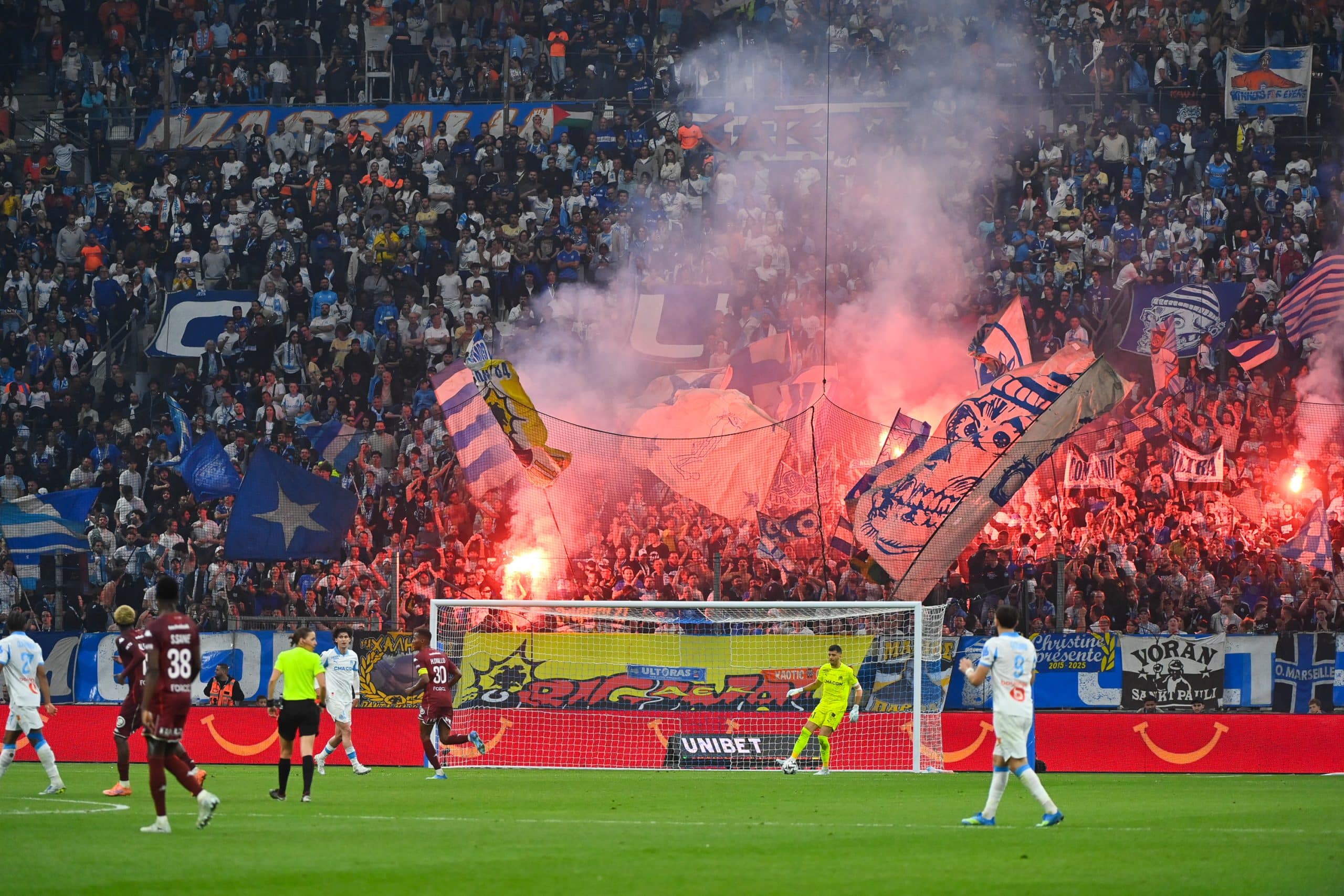 Les supporters de l'OM