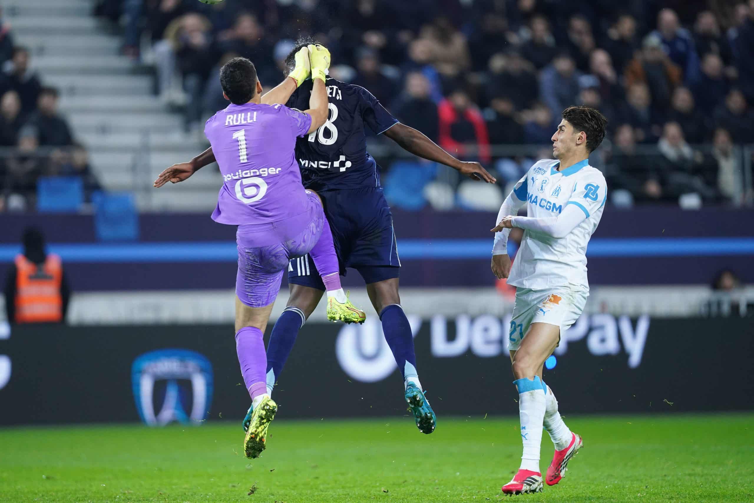La sortie ratée de Geronimo Rulli lors de Paris FC-OM.