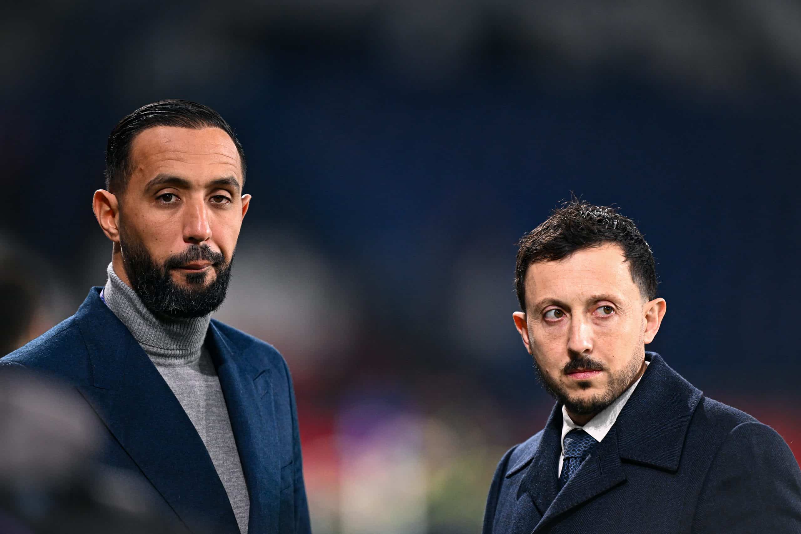 Medhi Benatia et Pablo Longoria avant le Classico qui a fait basculer l'OM.