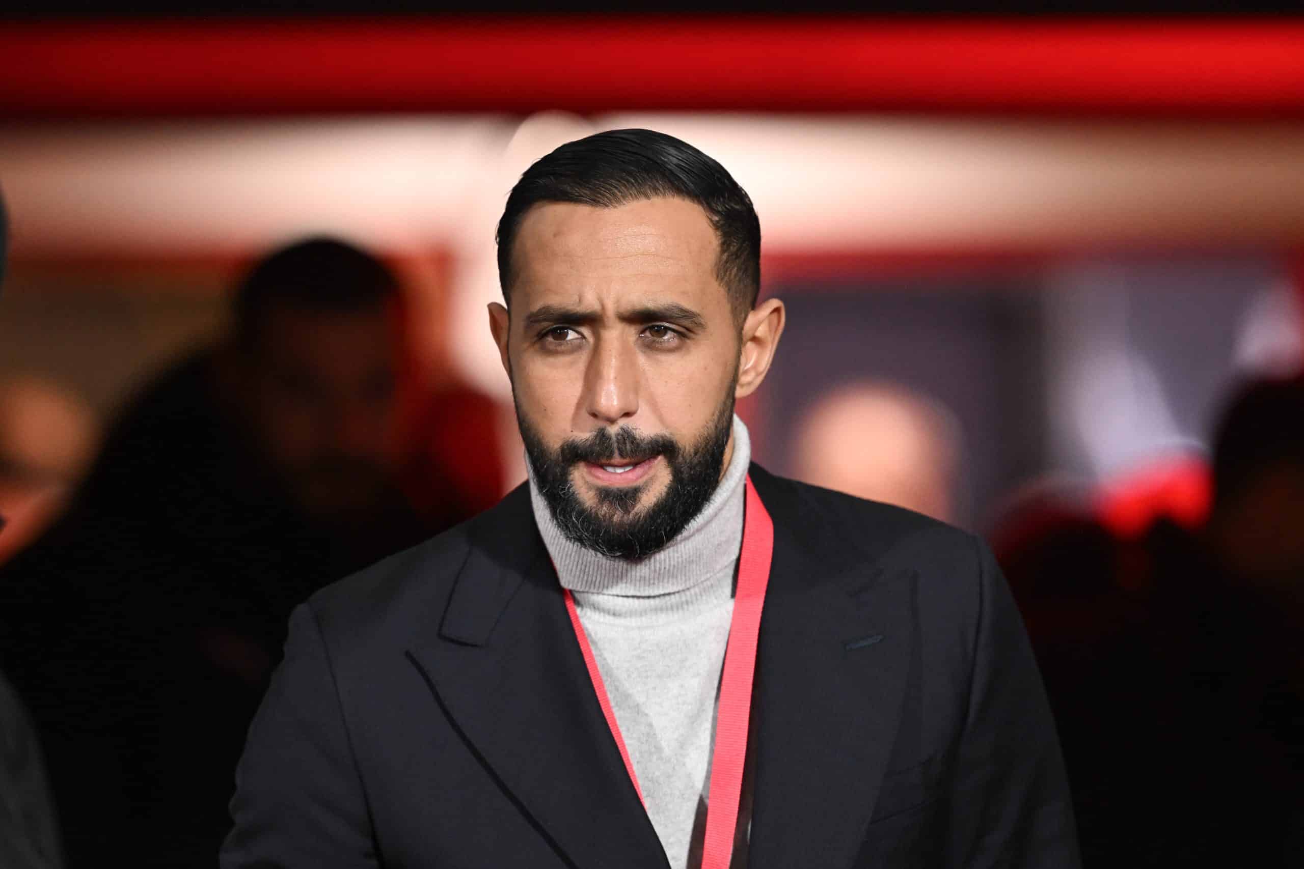 Medhi Benatia lors du match Brest-OM.