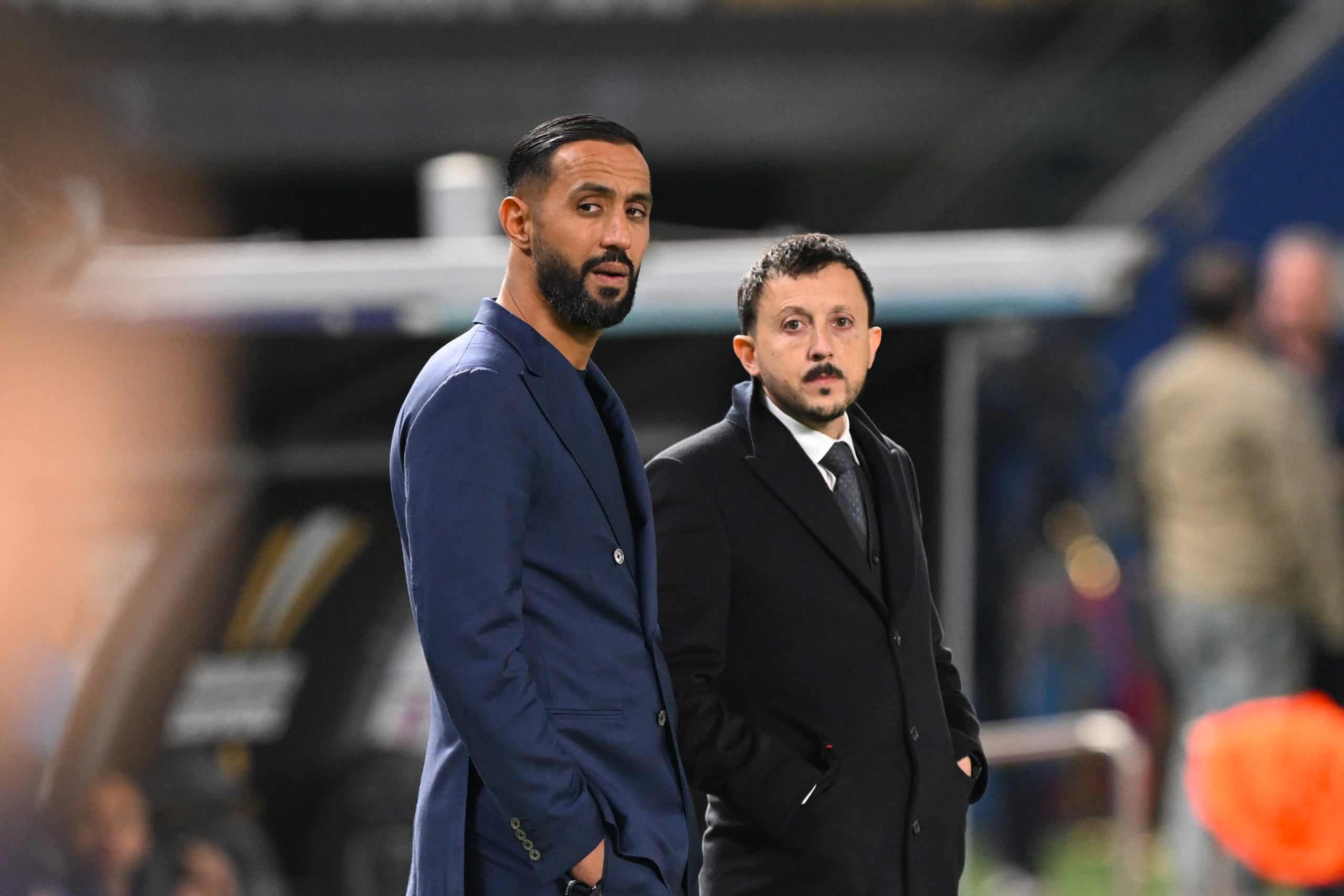 Mehdi Benatia et Pablo Longoria