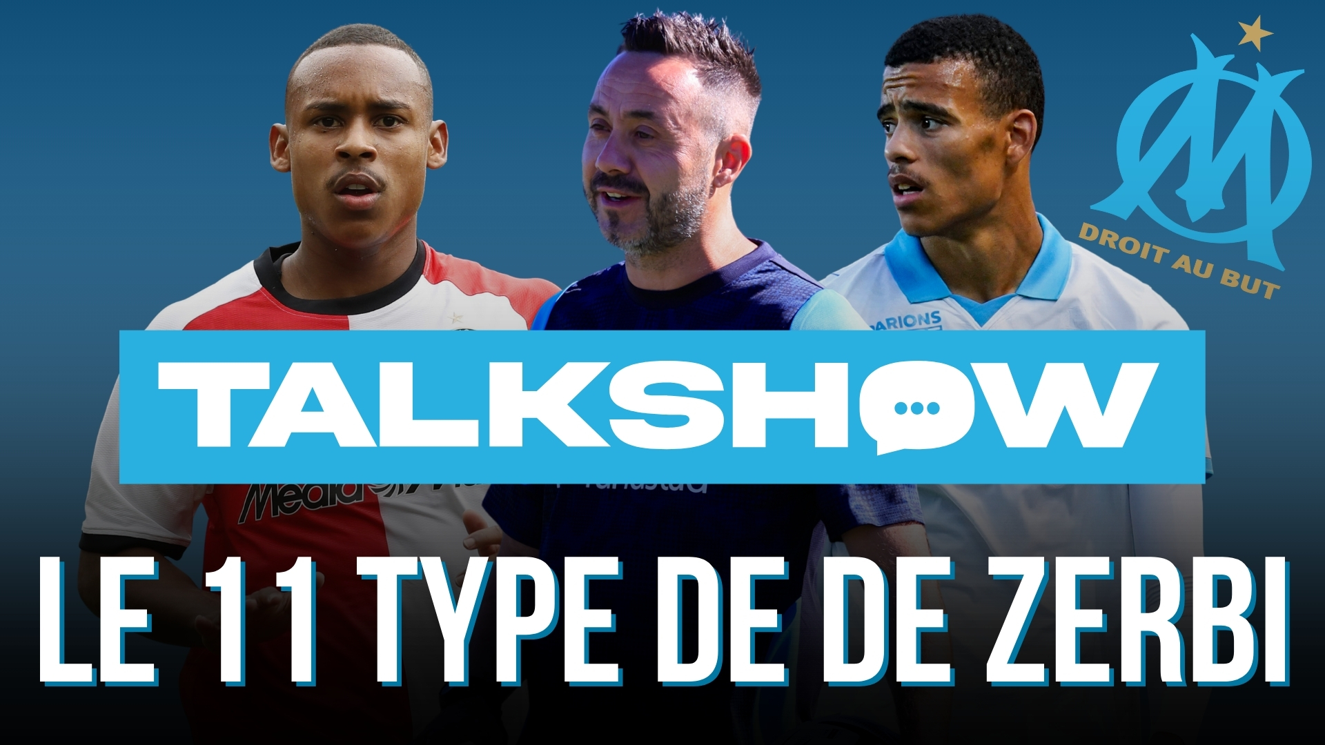 Igor Paixao, Roberto De Zerbi et Mason Greenwood