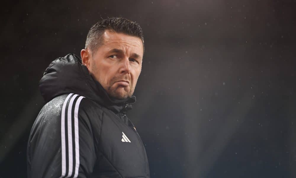 Pierre Sage, le coach du RC Lens.