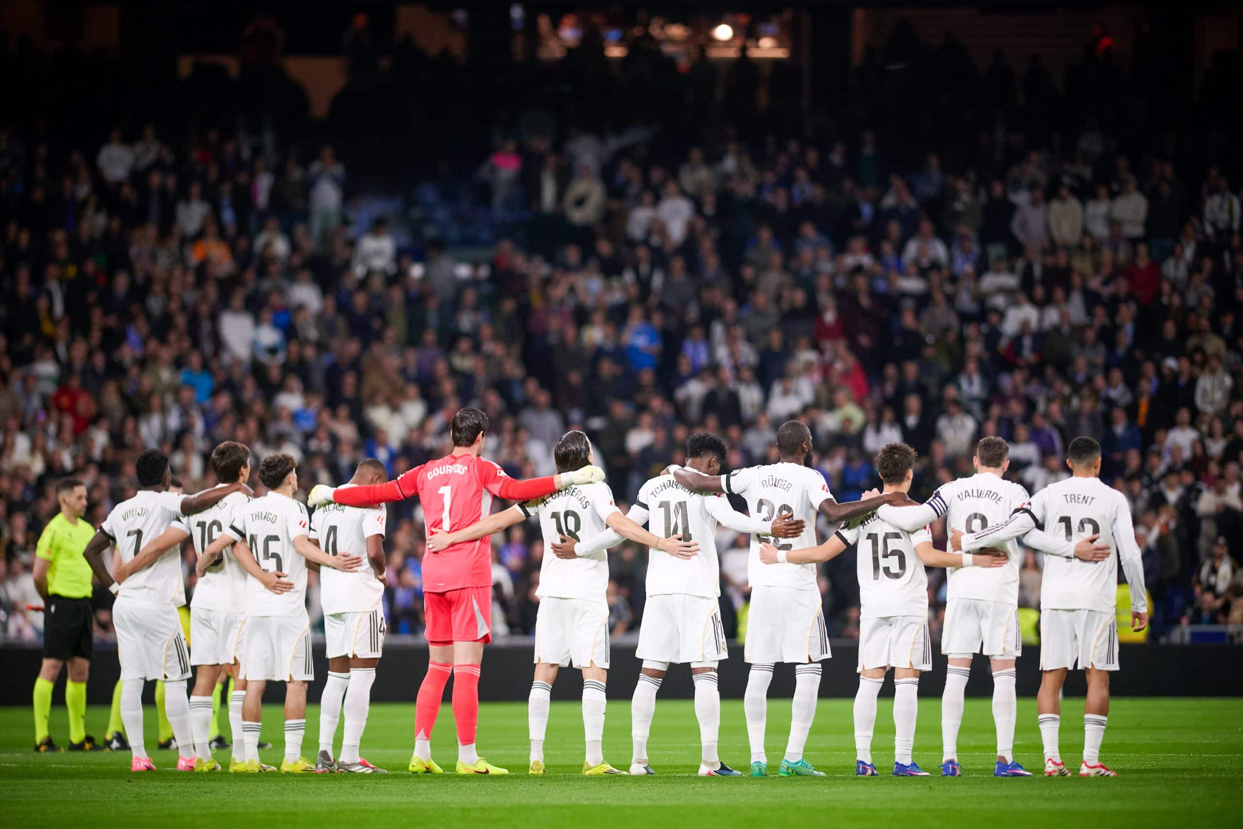 Les joueurs du Real Madrid