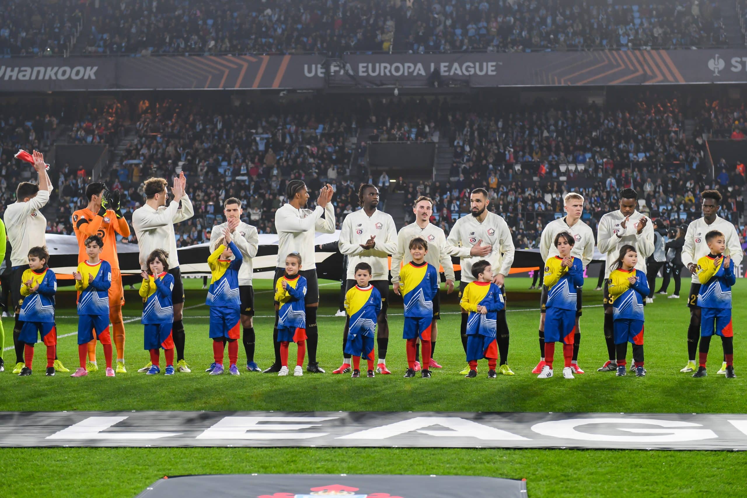Les joueurs du LOSC