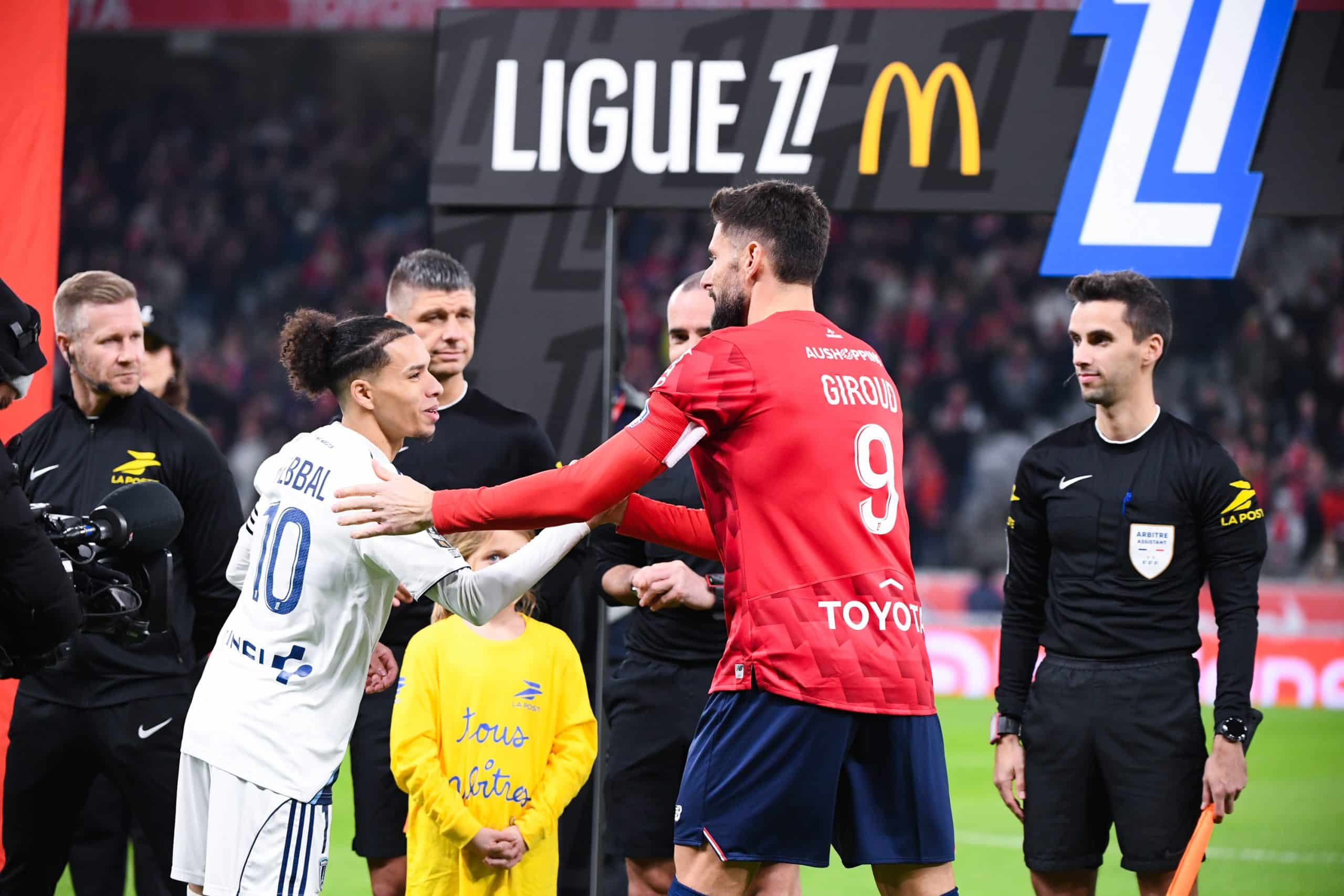 Ilan Kebbal et Olivier Giroud