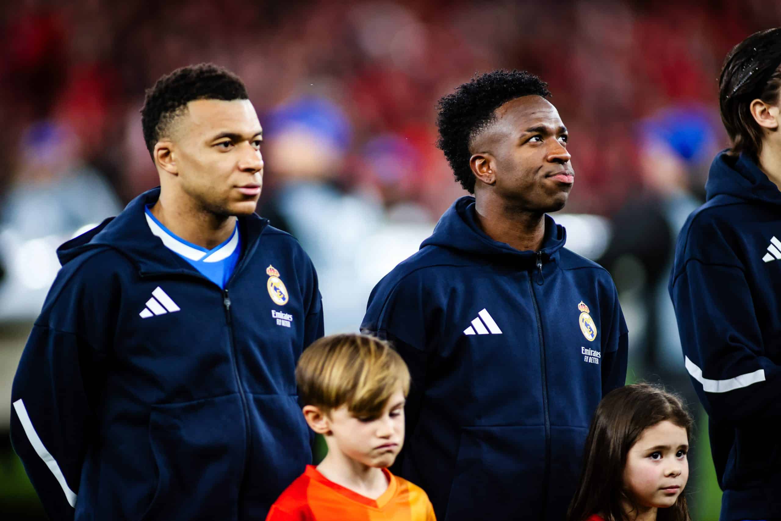 Kylian Mbappé et Vinicius Junior