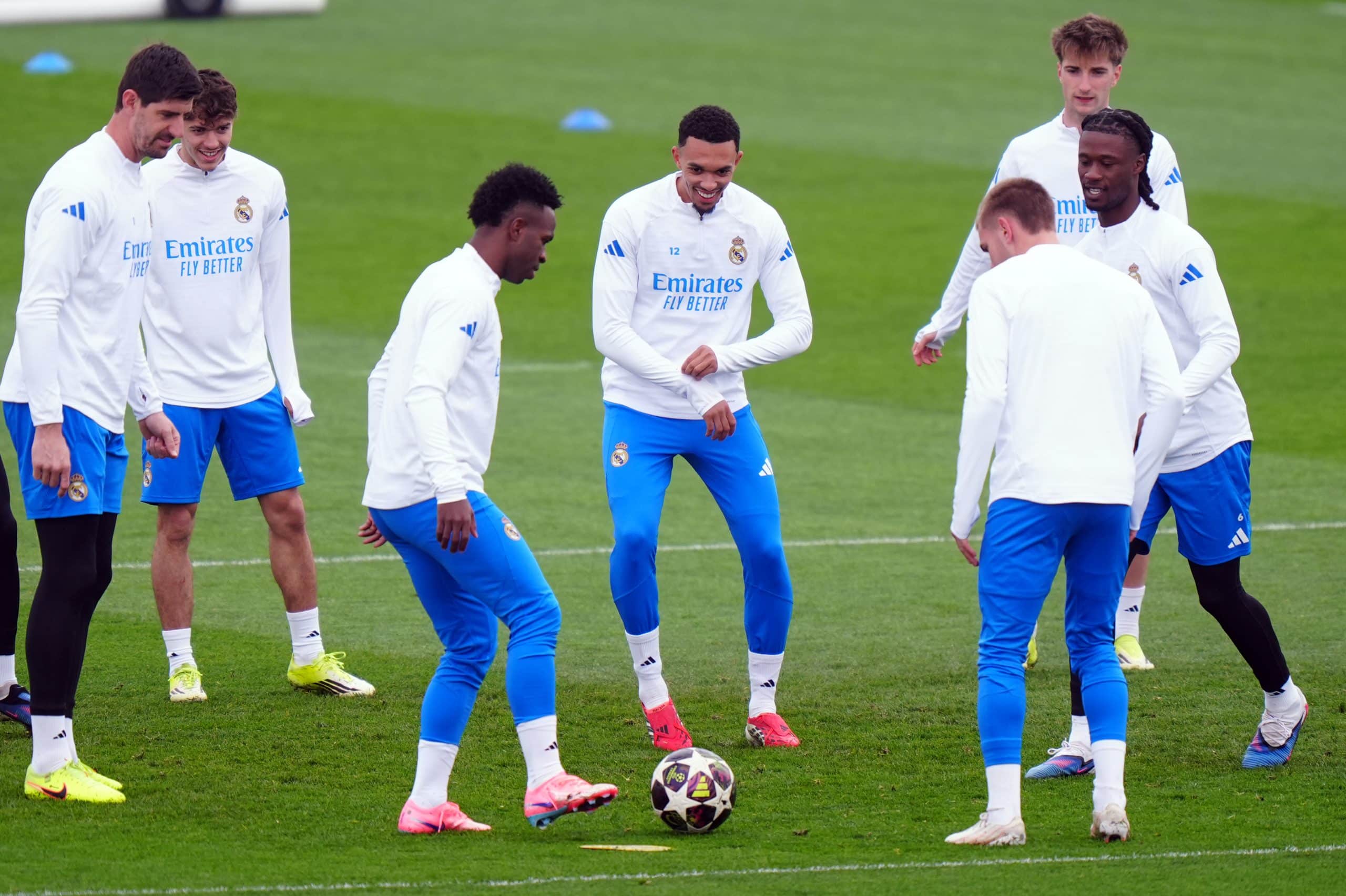 Les joueurs du Real Madrid