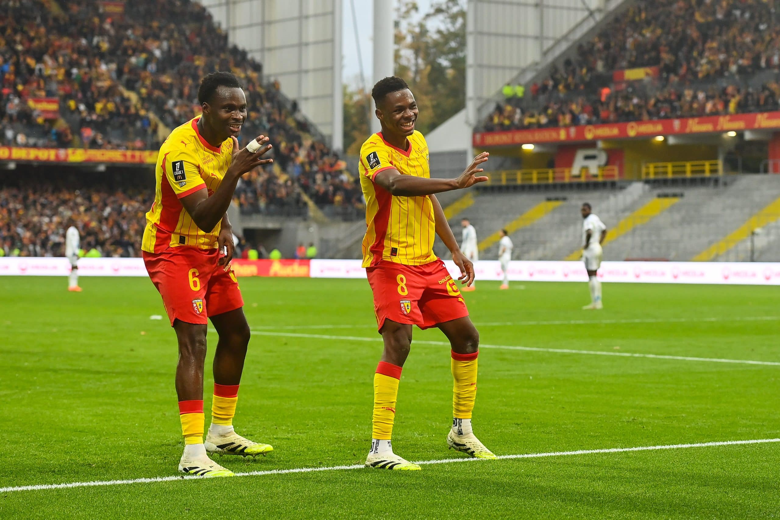 Samson Baidoo et Mamadou Sangaré