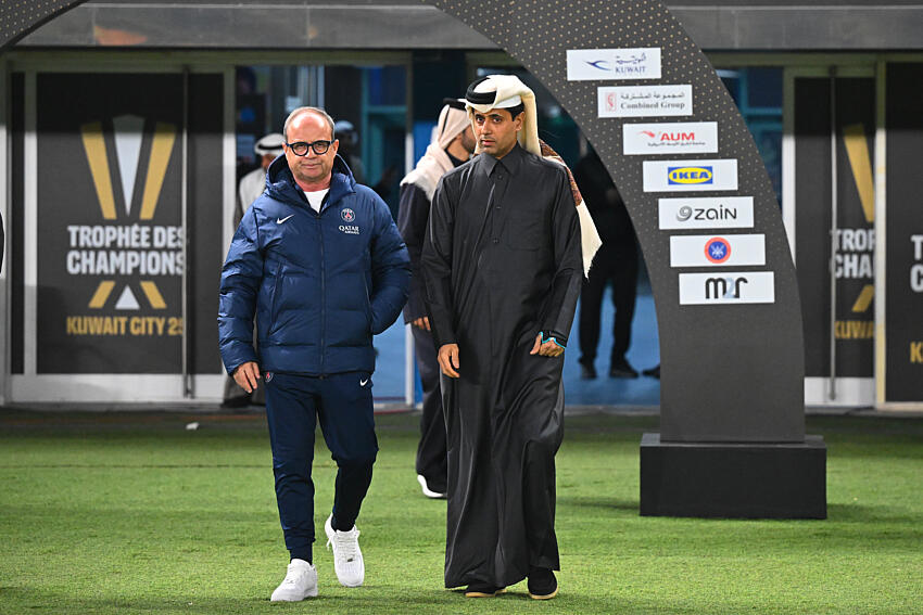 Campos et al-Khelaïfi (PSG)