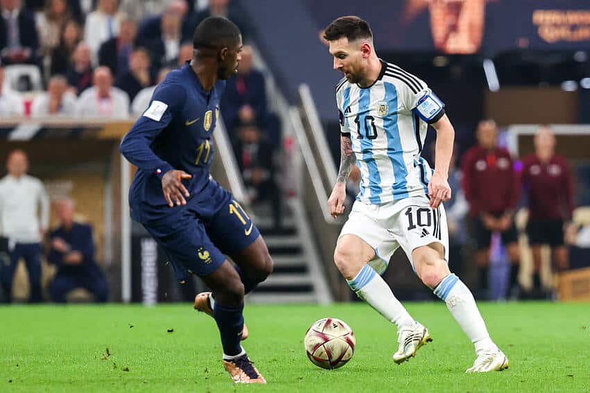 Dembélé et Messi