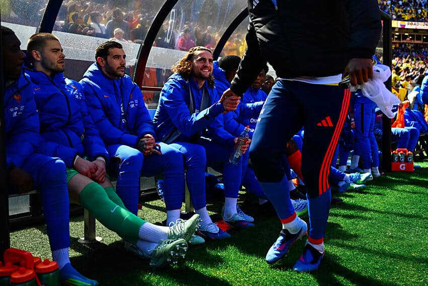 Chevalier avec les Bleus