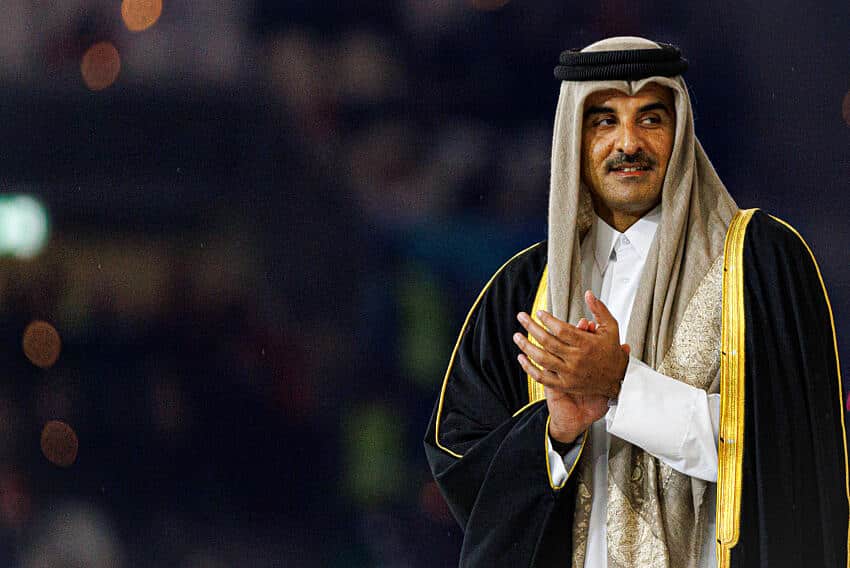 L'émir du Qatar