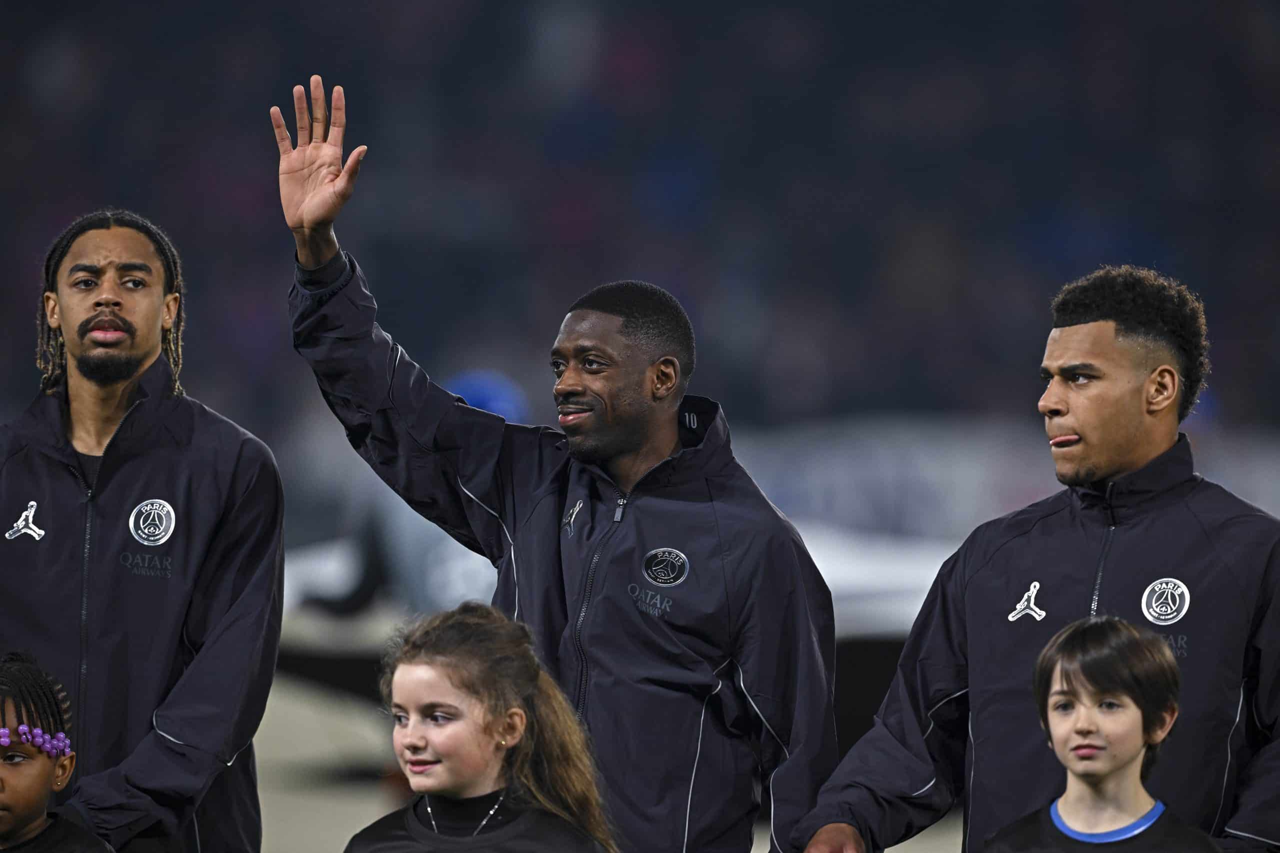 Bradley Barcola, Ousmane Dembélé et Désiré Doué avant PSG-Chelsea.