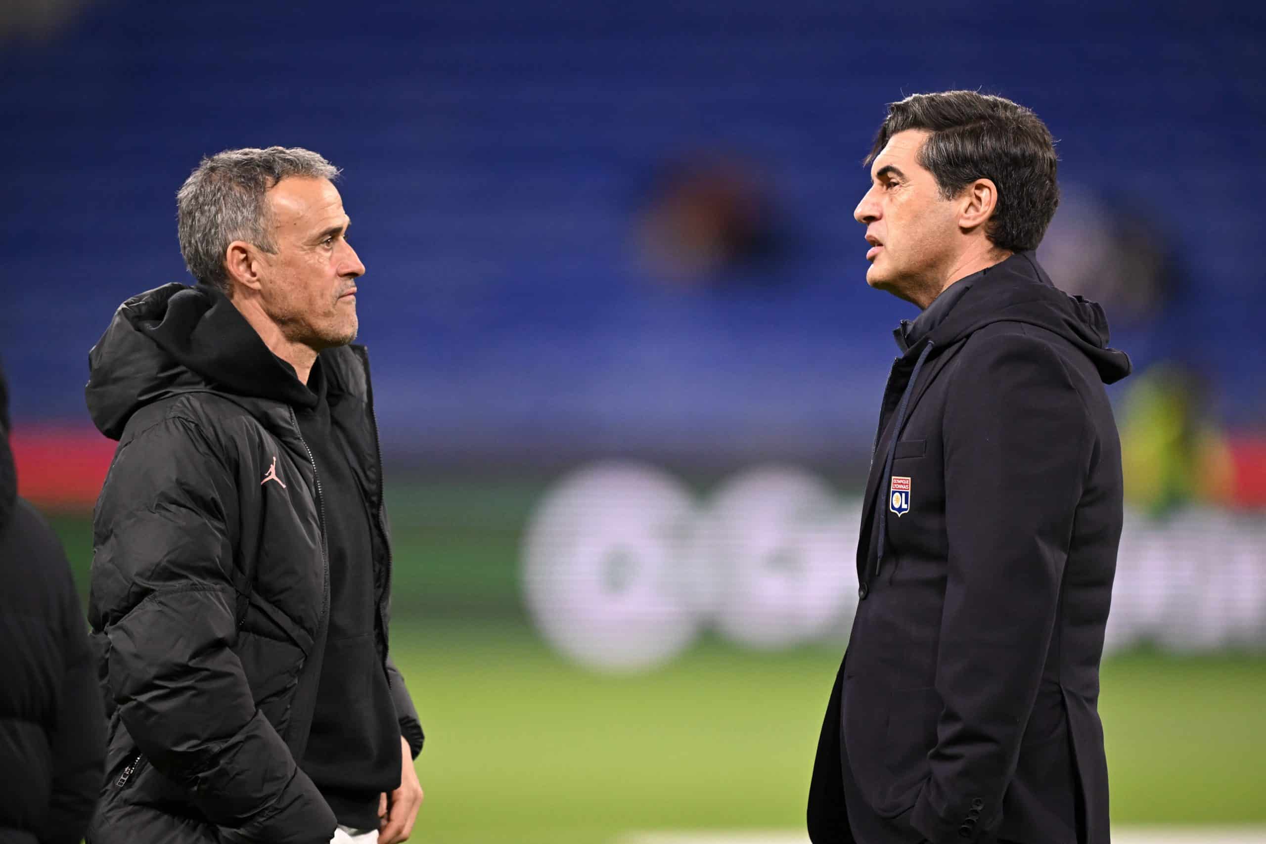 Luis Enrique et Paulo Fonseca