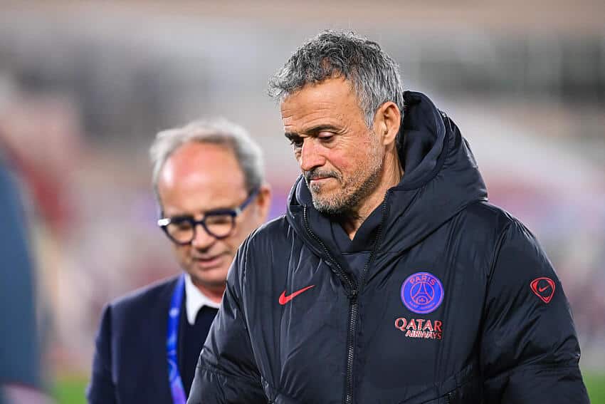 Luis Campos et Luis Enrique au PSG