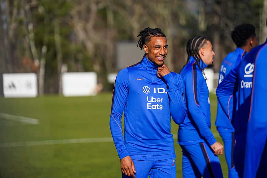 Michael Olise avec les Bleus