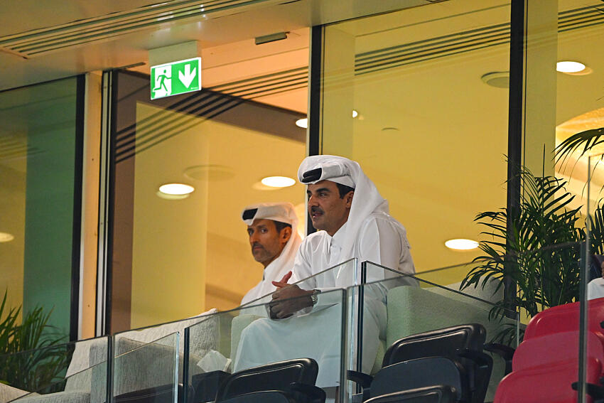 L'émir du Qatar