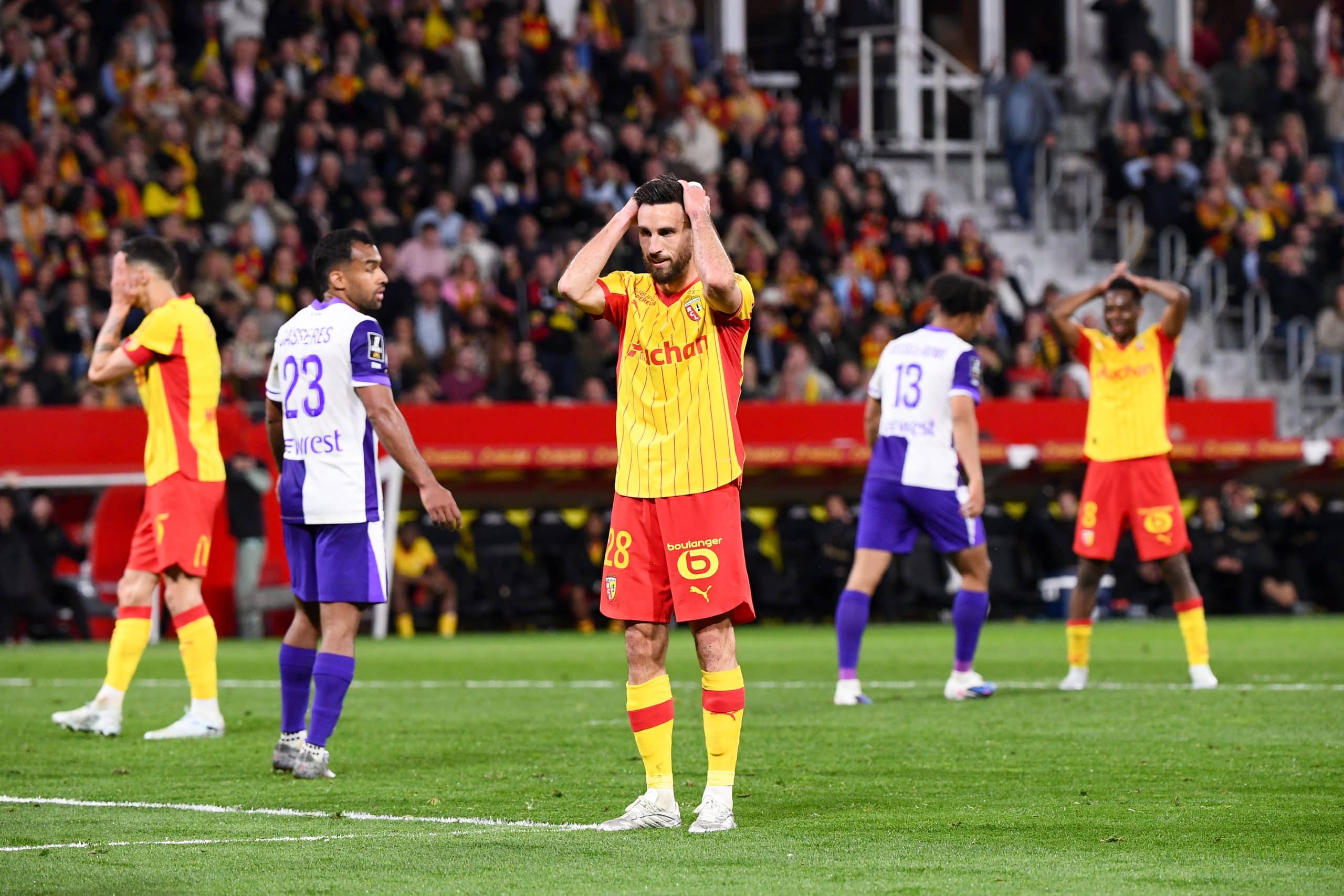 Adrien Thomasson déçu après un raté face au TFC.