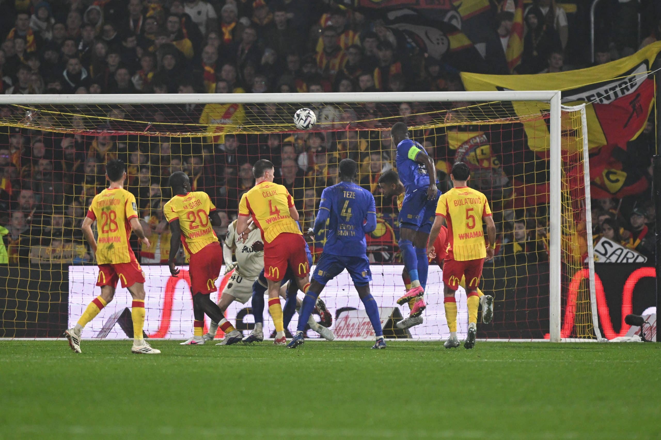 Le RC Lens battu par Monaco