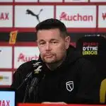 RC Lens : Sage assume son coup de sang à Brest… mais il s&rsquo;est mis des joueurs à dos