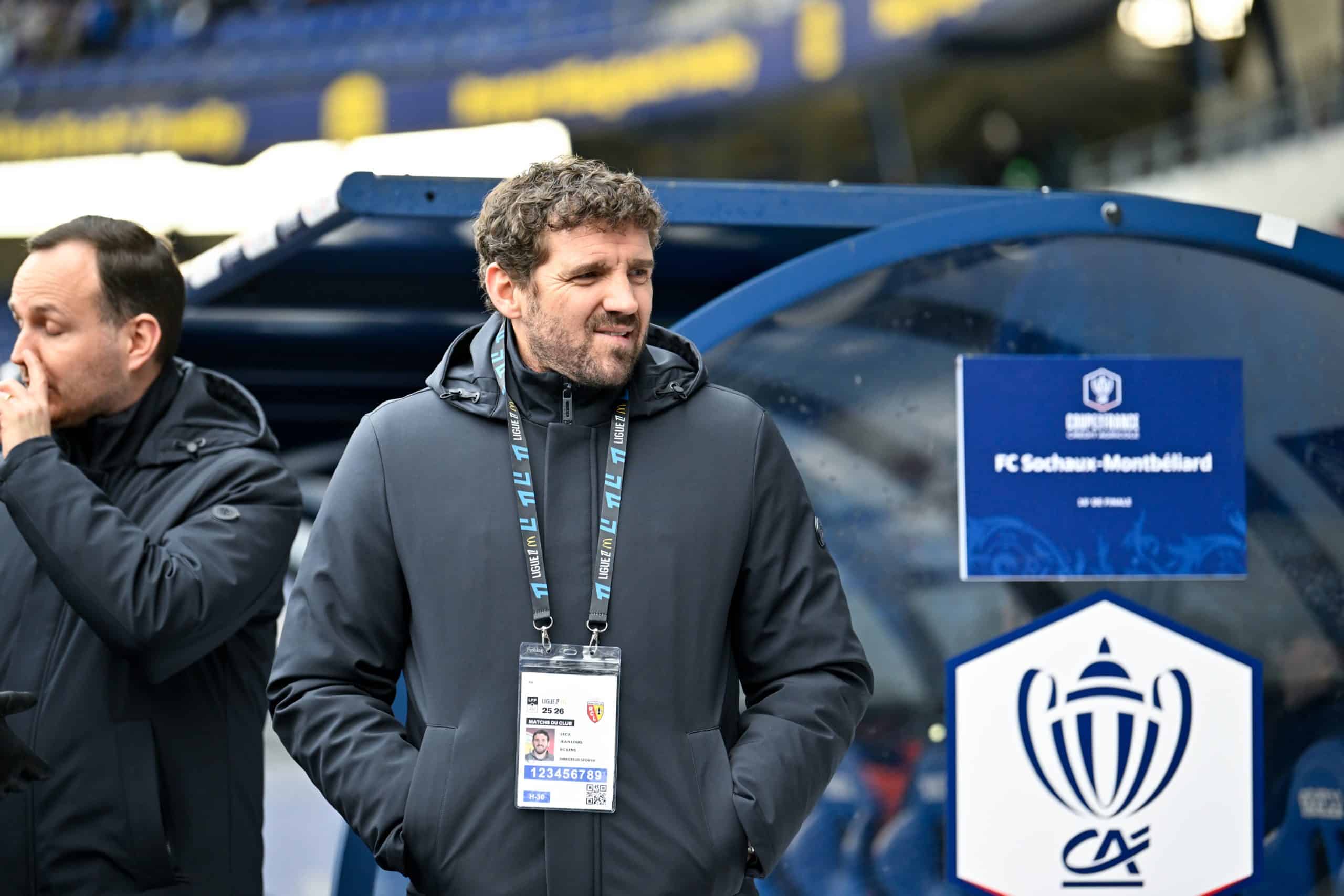 Le directeur sportif du RC Lens, Jean-Louis Leca.