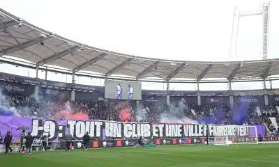 RC Lens : les ultras du TFC lancent la demie à coups de banderoles