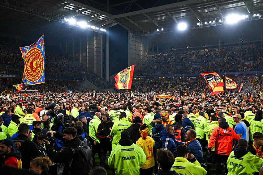 Le RC Lens en folie