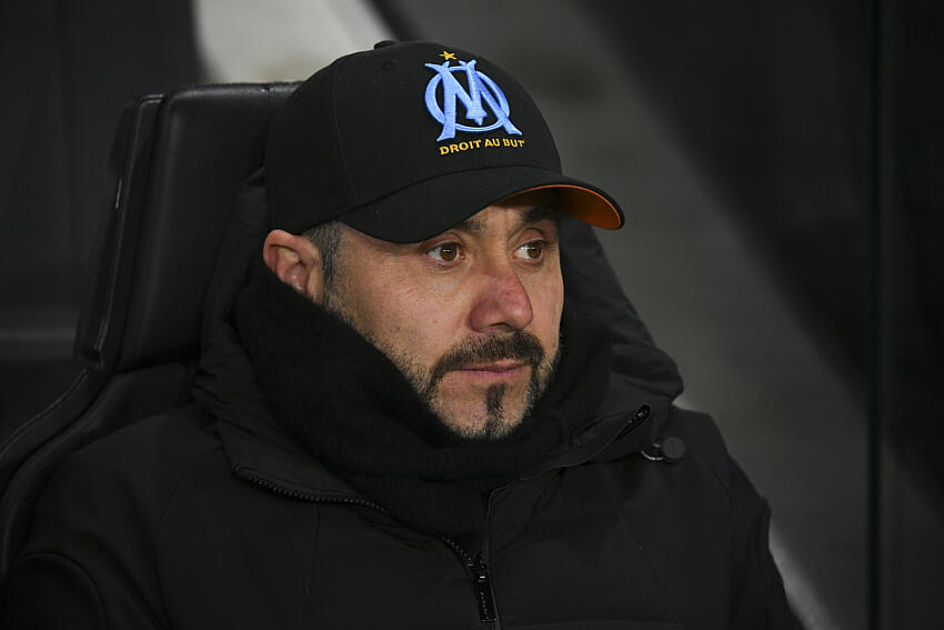 Roberto De Zerbi est aux anges à l'OM.