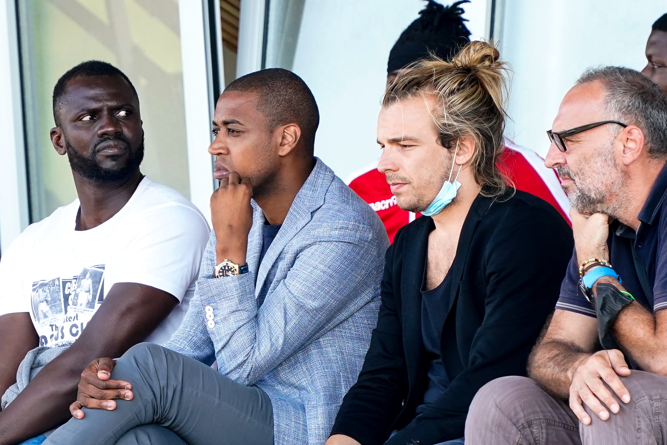 Gelson Fernandes lorsqu'il était vice-président du FC Sion.