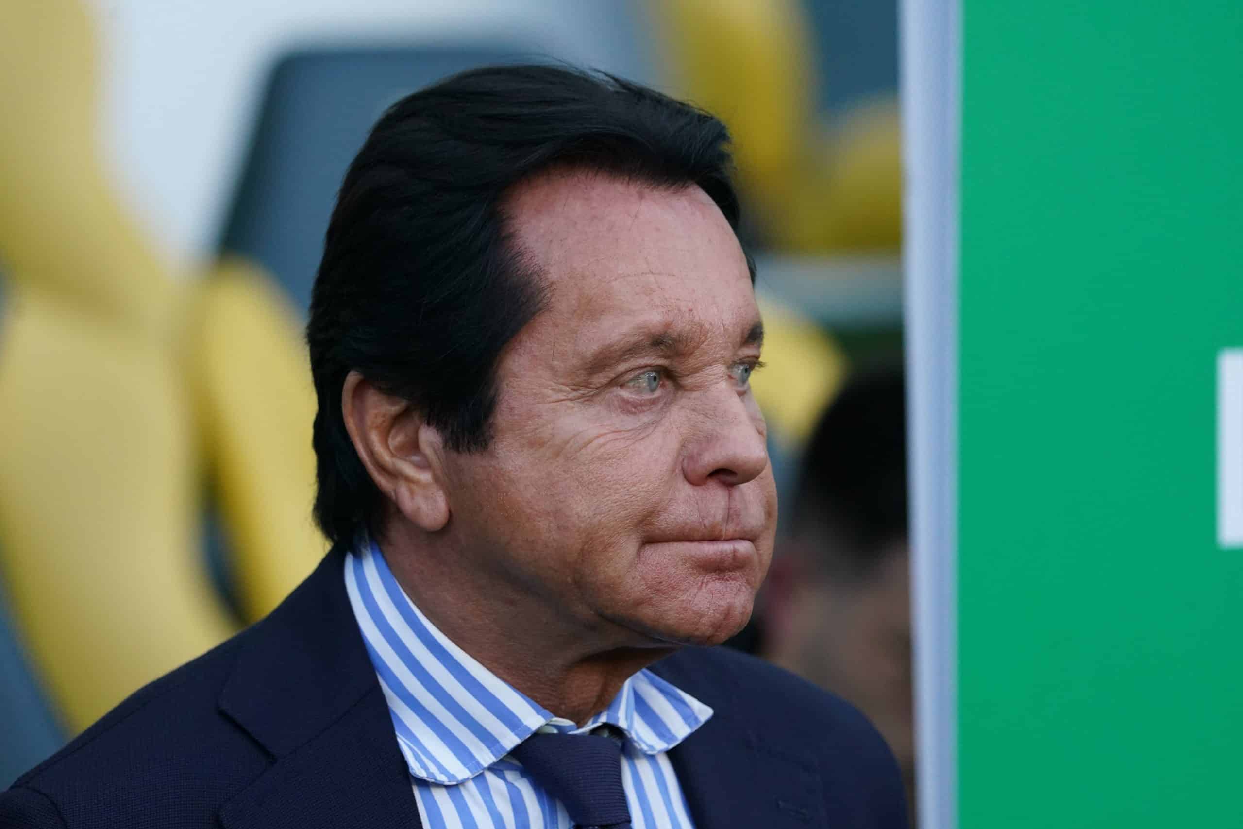 Waldemar Kita avant un match du FC Nantes.