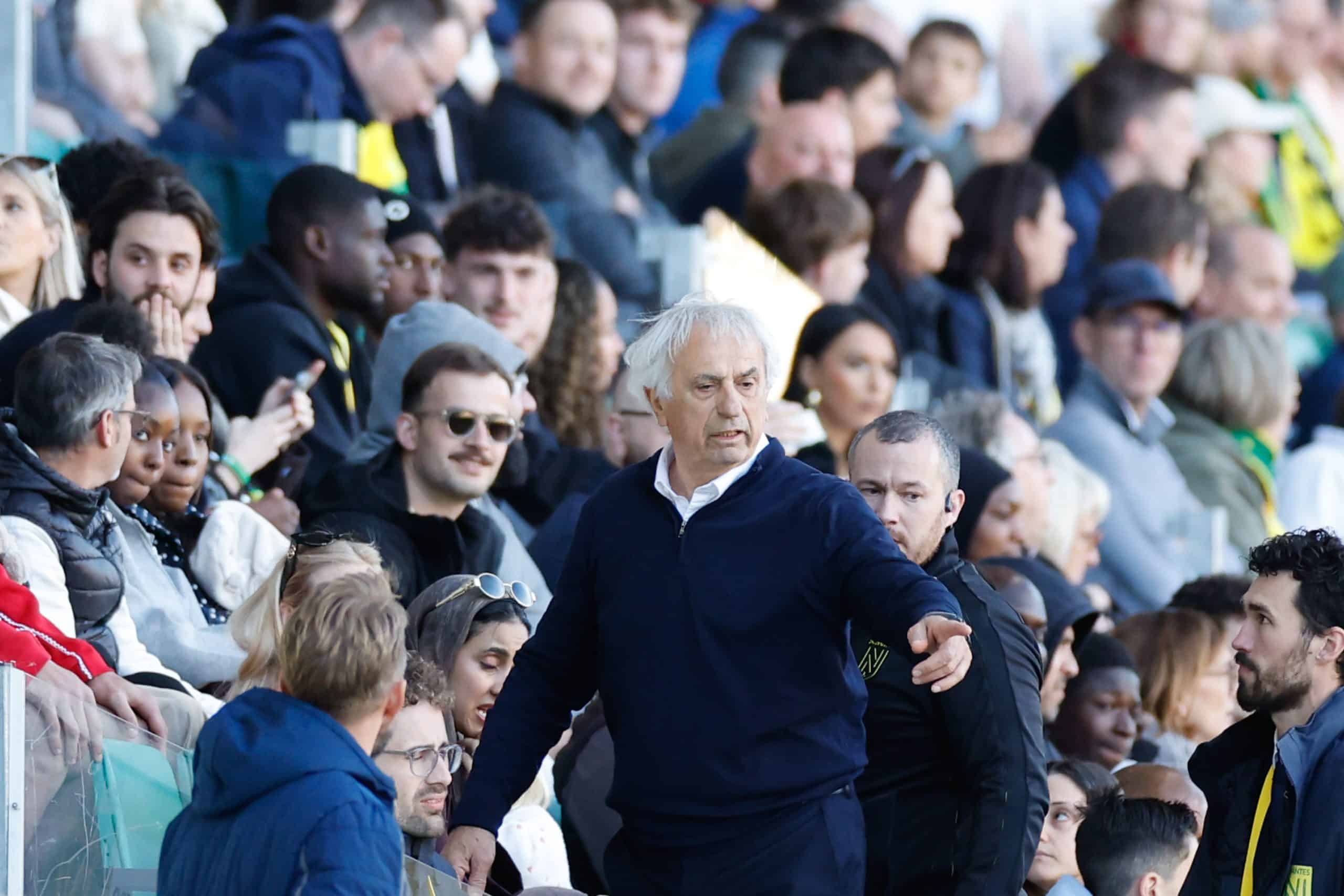 Vahid Halilhodzic après son expulsion contre Brest.