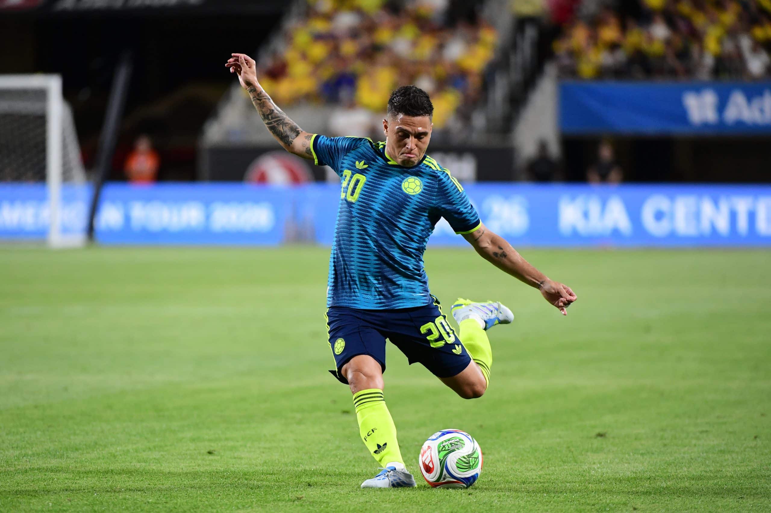 L'ancien Rennais Juan Quintero lors de Colombie-Croatie.