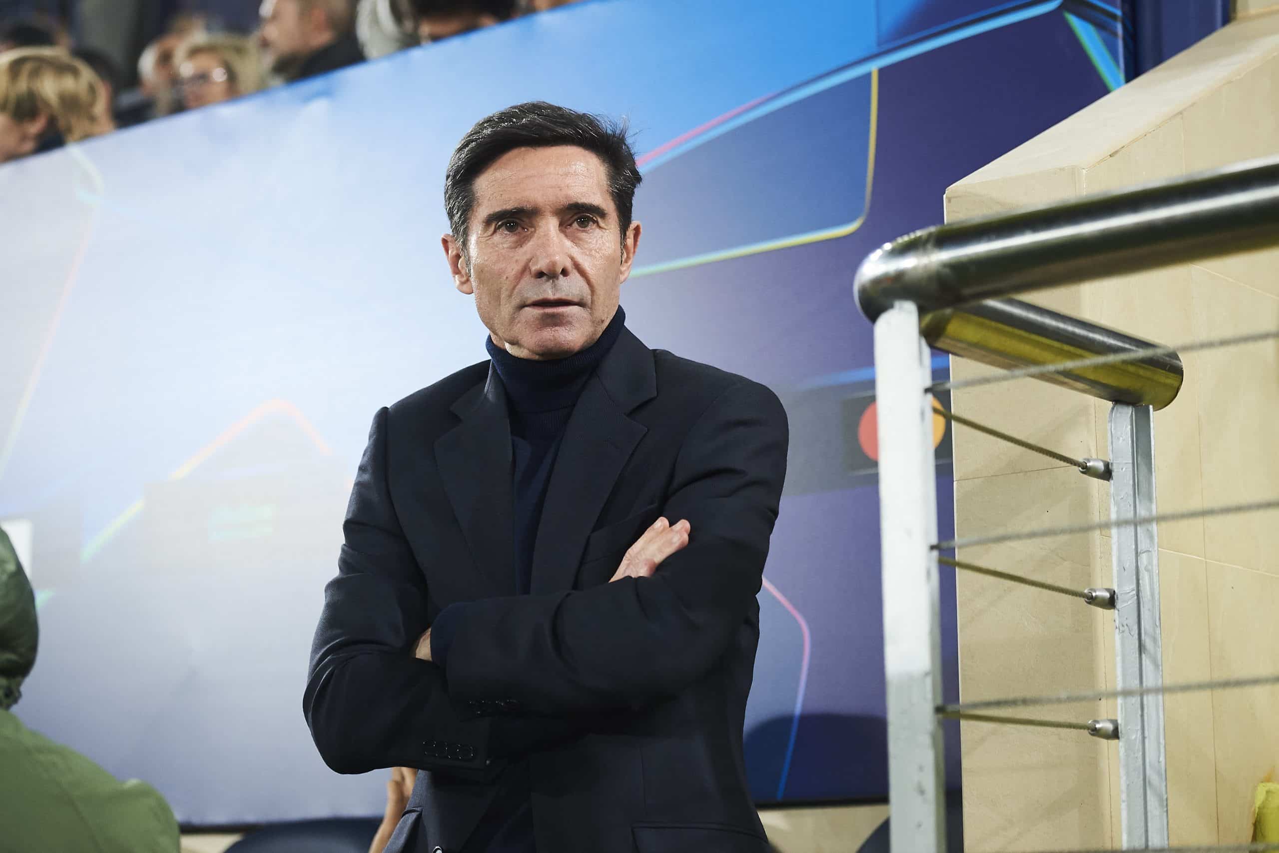 L'entraîneur de Villarreal, Marcelino, sera le prochain adversaire du Real Madrid.