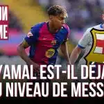 FC Barcelone : Lamine Yamal est-il déjà au niveau de Lionel Messi ?
