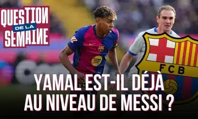 FC Barcelone : Lamine Yamal est-il déjà au niveau de Lionel Messi ?