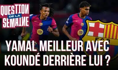 FC Barcelone : Yamal meilleur avec Koundé derrière lui ?